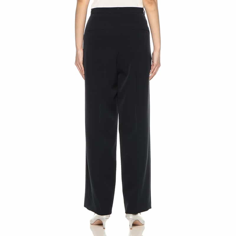 BARNEYS NEW YORK ウォッシャブル セットアップパンツ NAVY