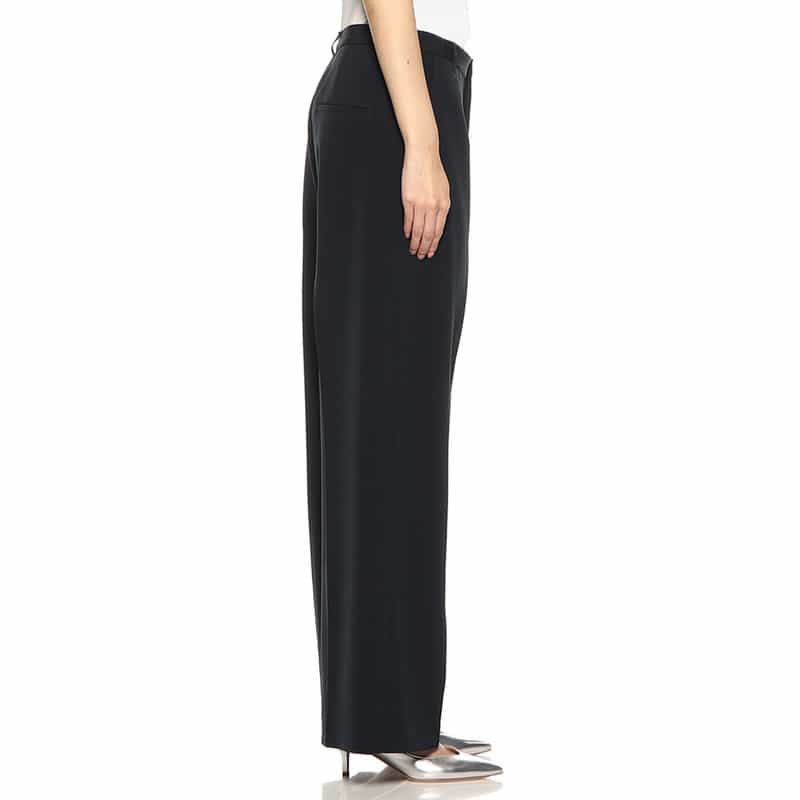 BARNEYS NEW YORK ウォッシャブル セットアップパンツ NAVY