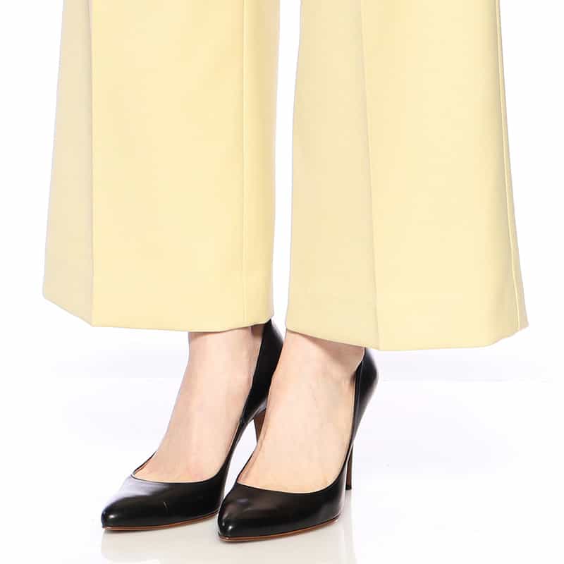BARNEYS NEW YORK セットアップワイドパンツ YELLOW