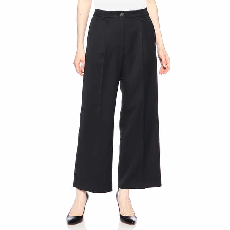 BARNEYS NEW YORK セットアップワイドパンツ BLACK