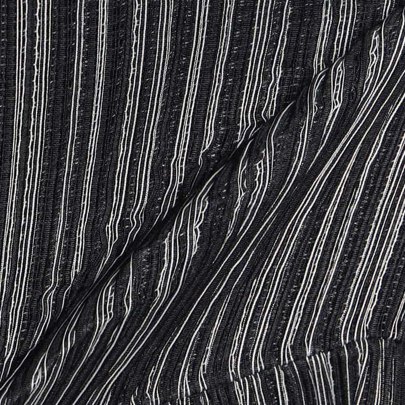 BARNEYS NEW YORK ウォッシャブルギャザースカート BLACK