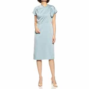 ネックリボンゲストドレス