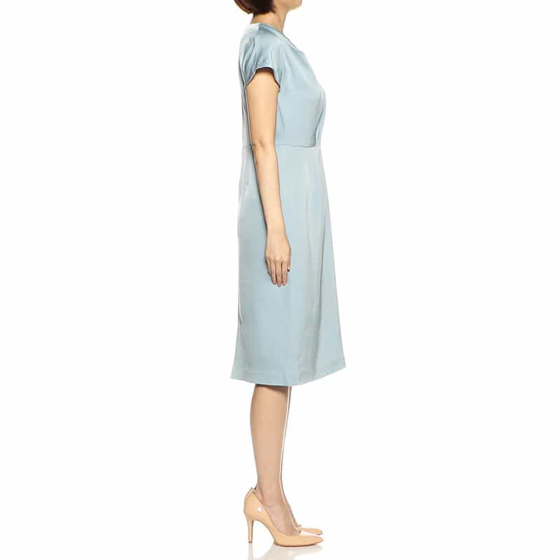 BARNEYS NEW YORK ネックリボンゲストドレス GREEN