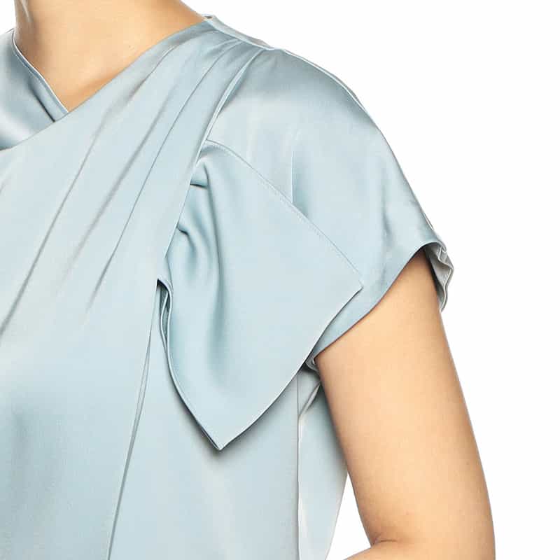 BARNEYS NEW YORK ネックリボンゲストドレス GREEN