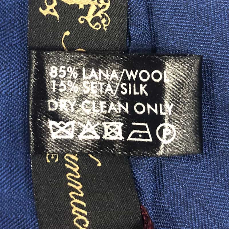 ATTO VANNUCCI FIRENZE ポケットチーフ NAVY