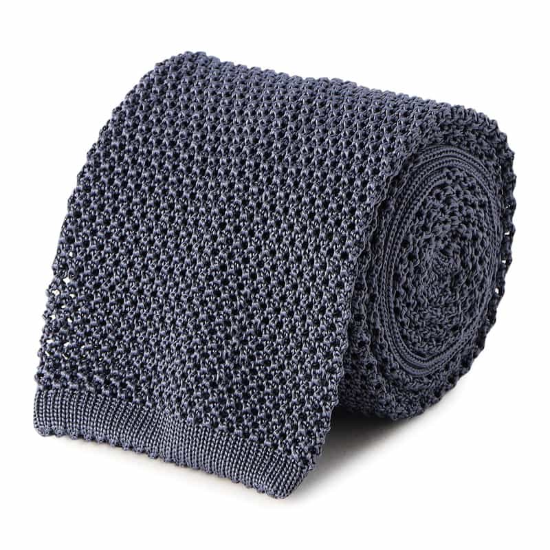 ATTO VANNUCCI FIRENZE ニットタイ GRAY