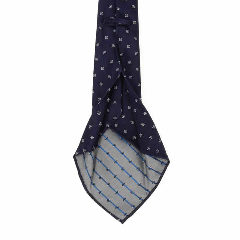 ATTO VANNUCCI FIRENZE 限定小紋柄セッテピエゲタイ NAVY