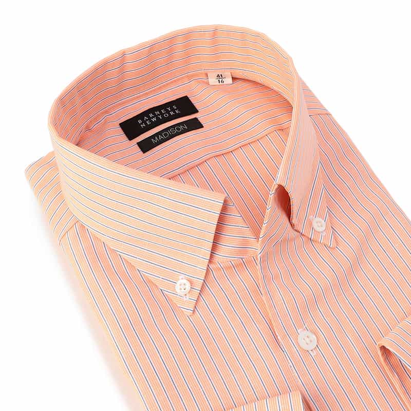 BARNEYS NEW YORK ドレスシャツ ORANGE