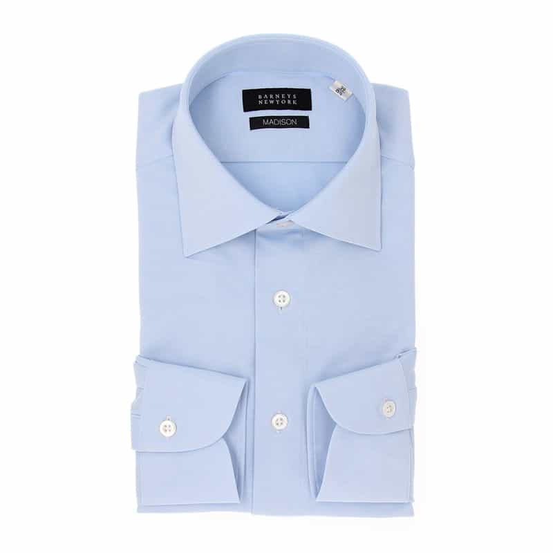 BARNEYS NEW YORK ドレスシャツ LIGHT BLUE