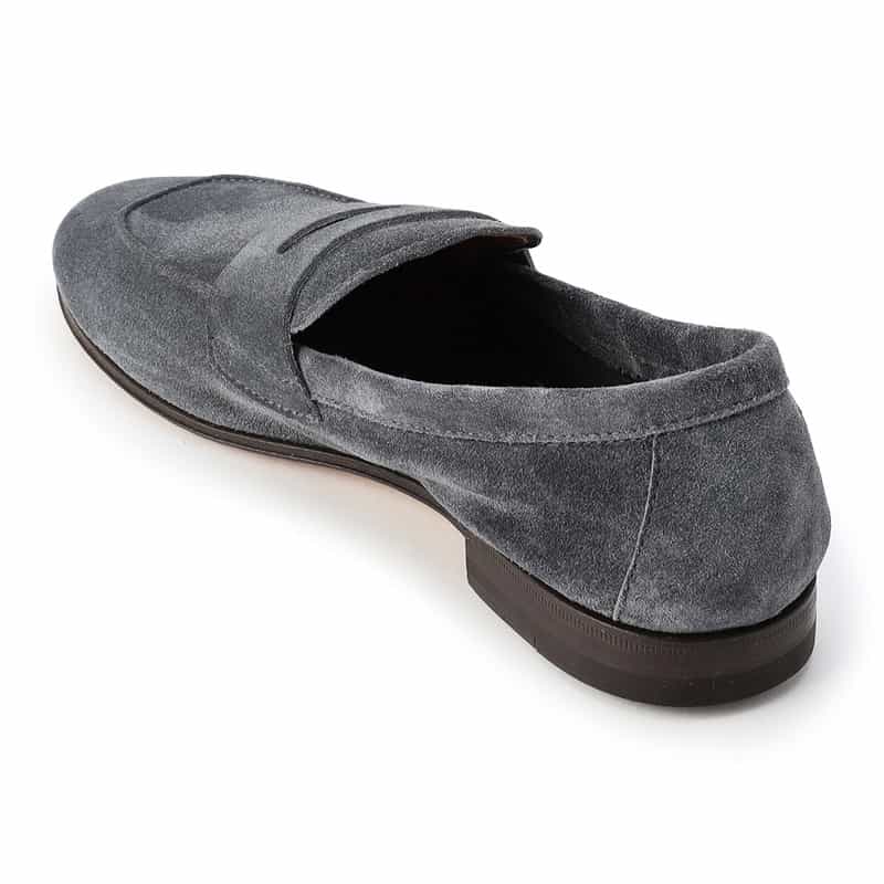 HENDERSON スエードコインローファー “CAPRI" GRAY