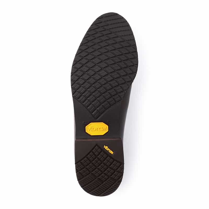BARNEYS NEW YORK 撥水コインローファー DARK BROWN