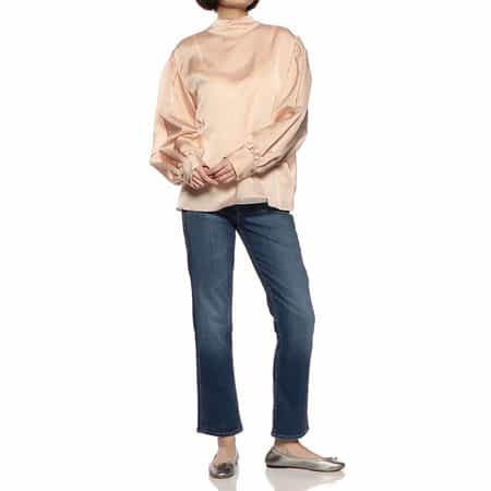 2WAYシアーオーバーリボンタイ付きブラウス（2193482）｜BARNEYS
