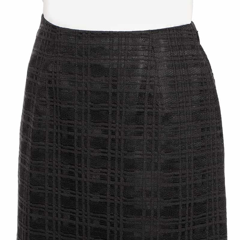 BARNEYS NEW YORK セットアップレーススカート BLACK