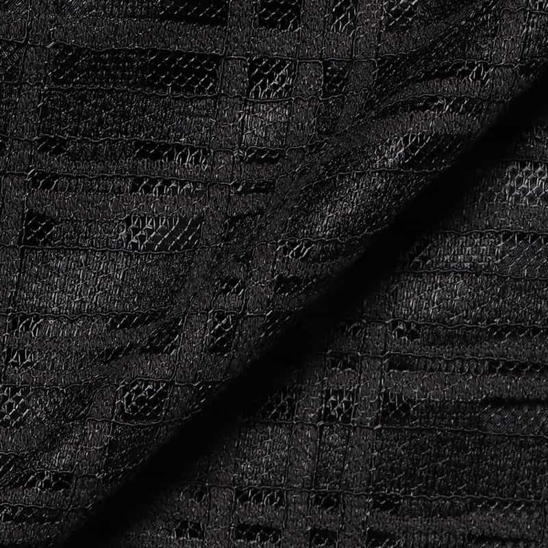 BARNEYS NEW YORK セットアップレーススカート BLACK