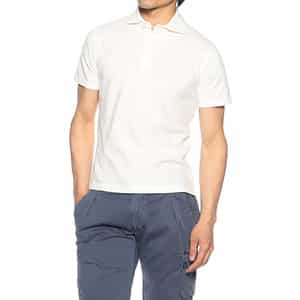 鹿の子ポロシャツ