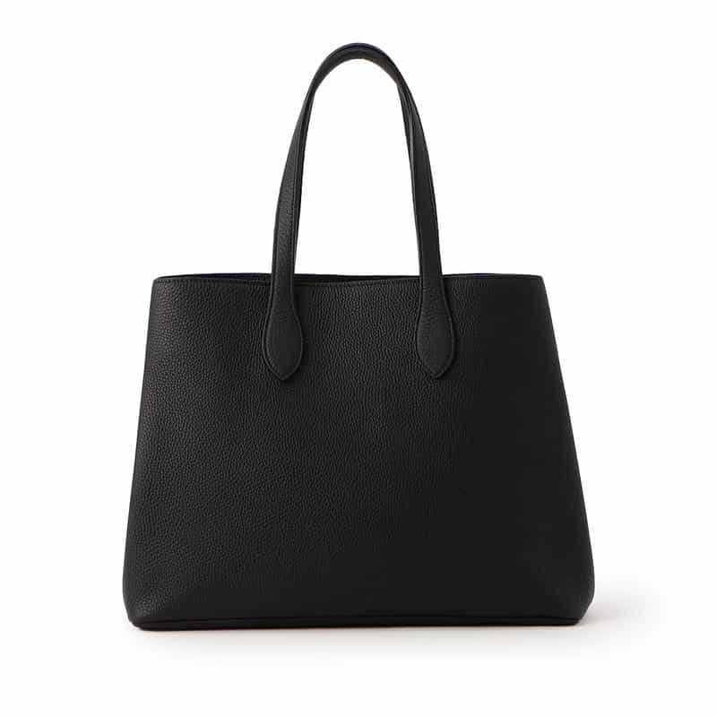 IL MICIO レザートートバッグ "A-1" BLACK