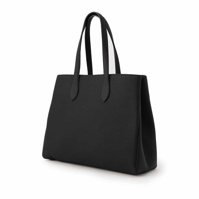 IL MICIO レザートートバッグ "A-1" BLACK