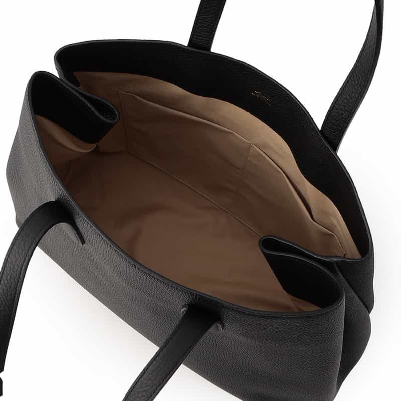 IL MICIO レザートートバッグ "A-1" BLACK