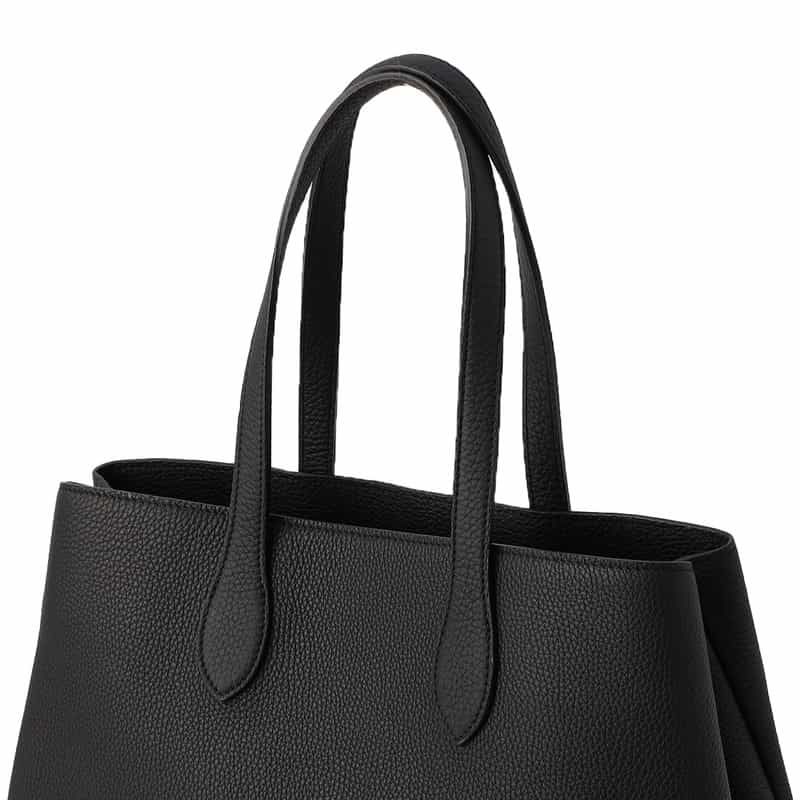 IL MICIO レザートートバッグ "A-1" BLACK