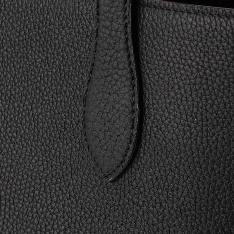 IL MICIO レザートートバッグ "A-1" BLACK