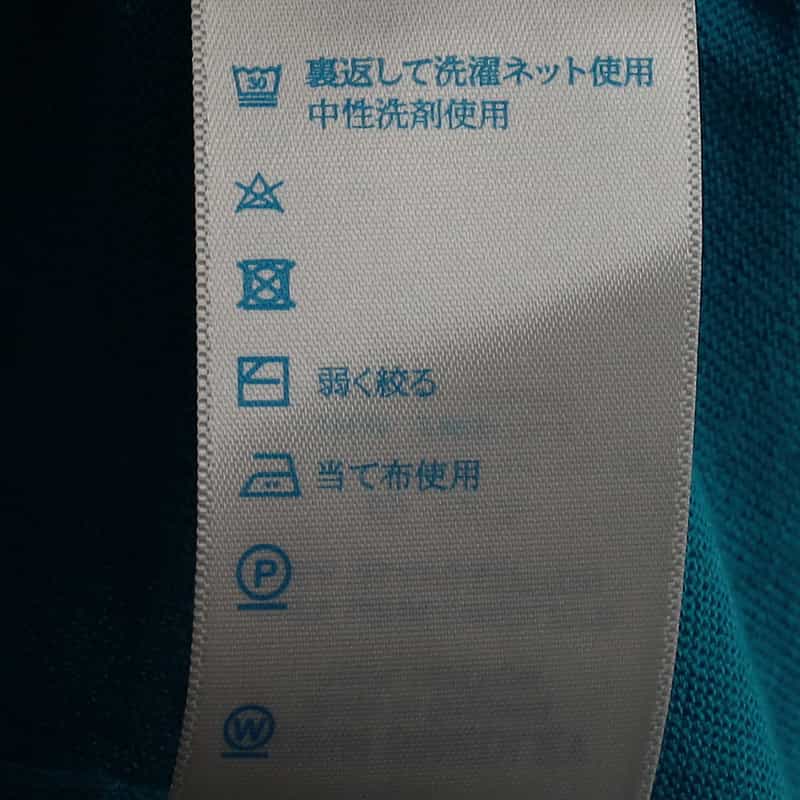 JOHN SMEDLEY 海島綿クルーネックニットTシャツ "LORCA" BLUE