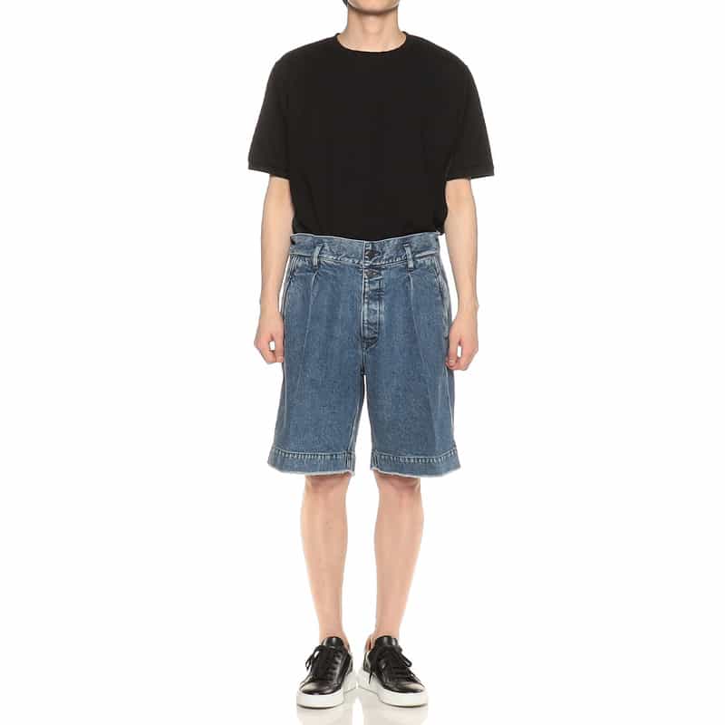 TANAKA バーニーズ　ニューヨーク限定デニムショーツ LIGHT BLUE