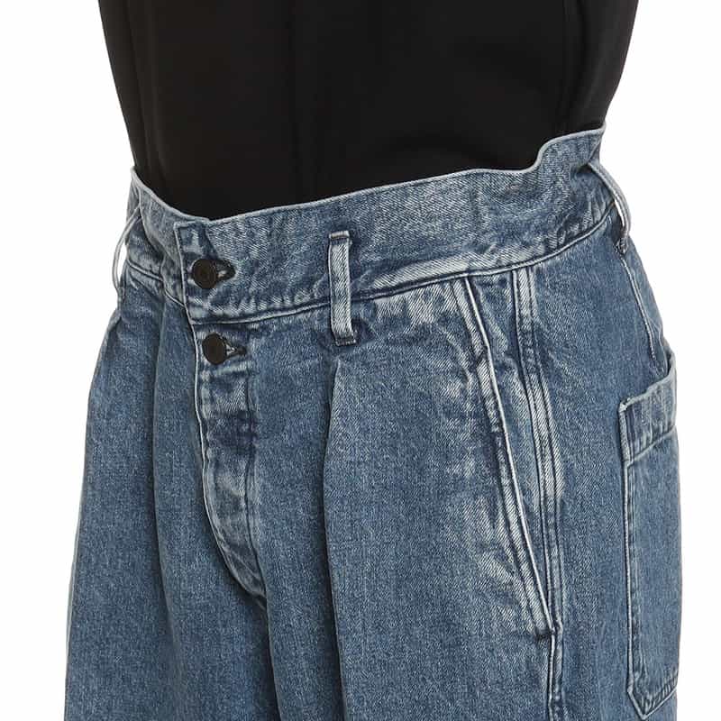 TANAKA バーニーズ　ニューヨーク限定デニムショーツ LIGHT BLUE