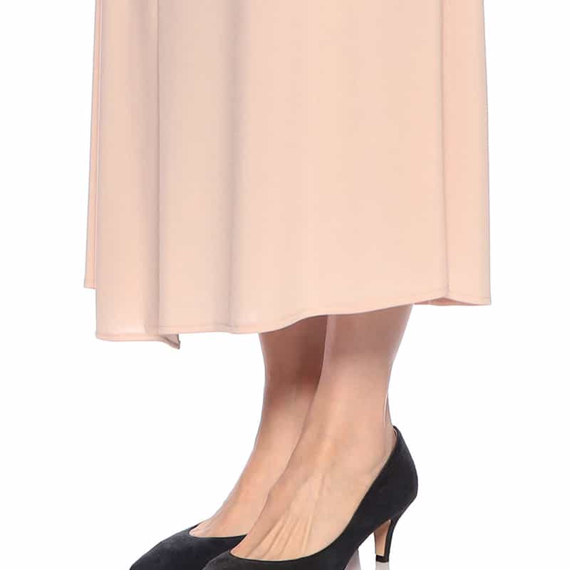 CORCOVADO セットアップストレッチフレアスカート LIGHT PINK