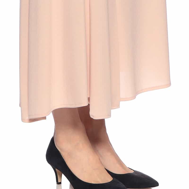 CORCOVADO セットアップストレッチフレアスカート LIGHT PINK