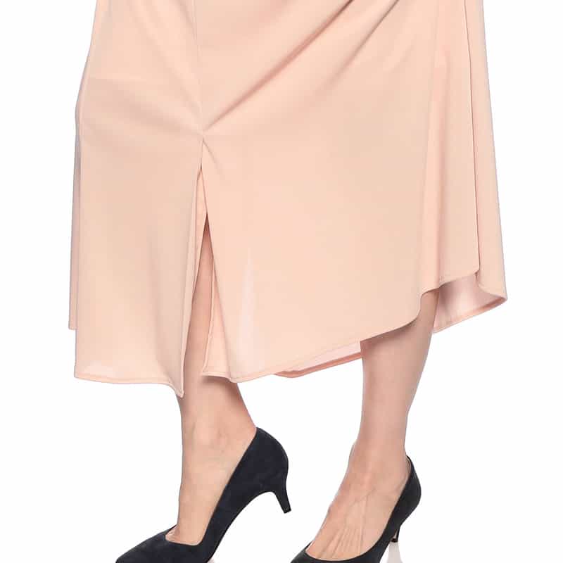 CORCOVADO セットアップストレッチフレアスカート LIGHT PINK