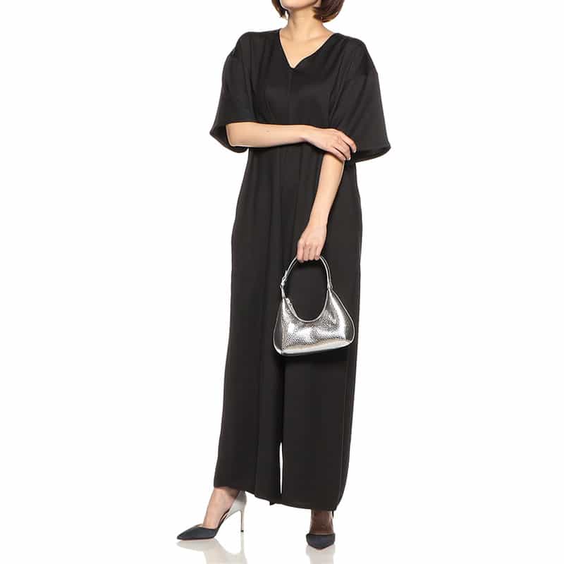 BY FAR "BABY AMBER" ミニショルダーバッグ SILVER