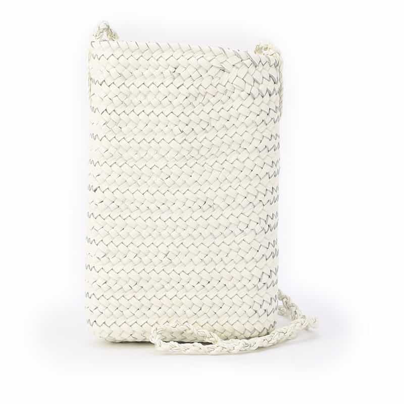 AETA レザーポシェット WHITE