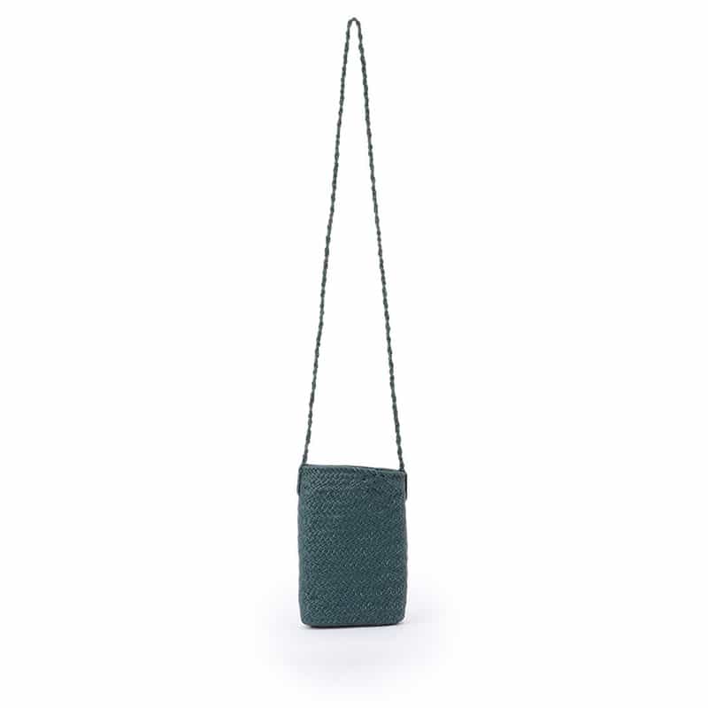 AETA レザーポシェット GREEN