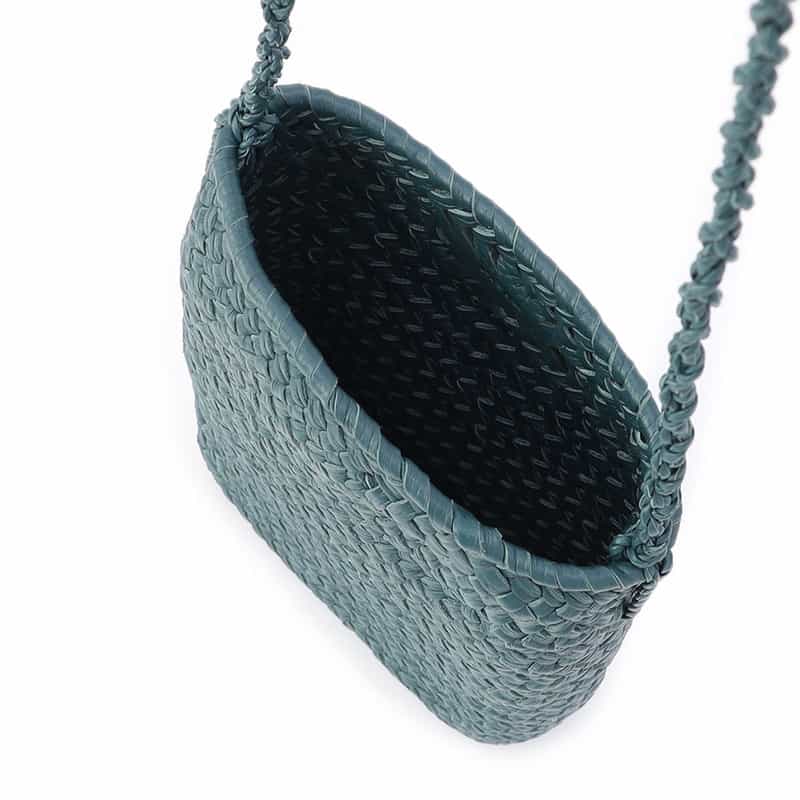 AETA レザーポシェット GREEN