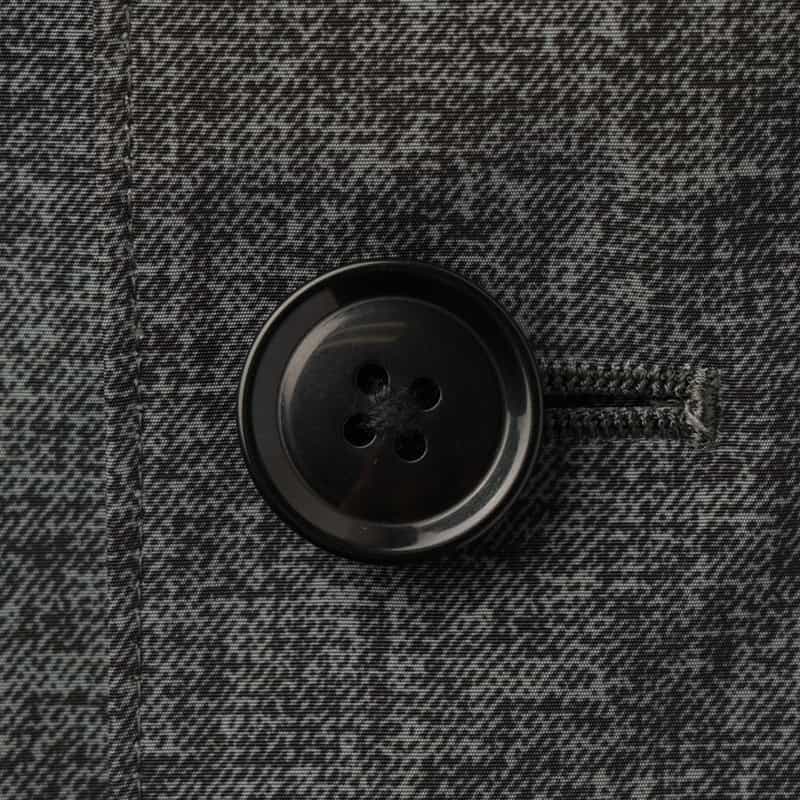 BARNEYS NEW YORK ダウンライナー付きフーデッドステンカラーコート GRAY