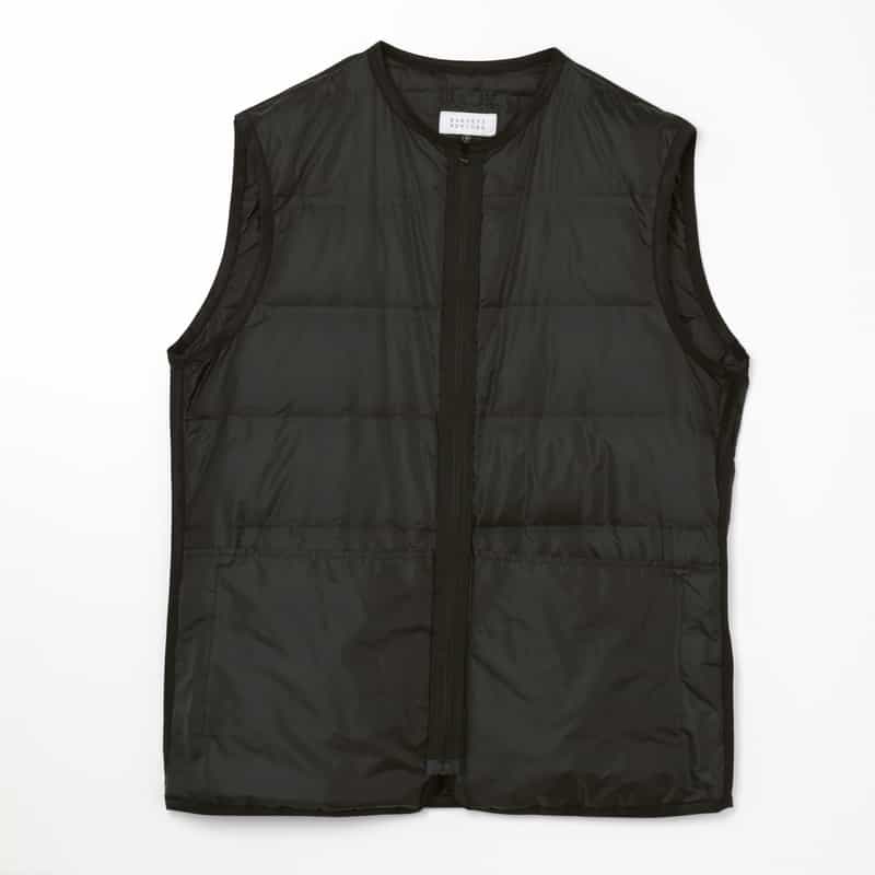 BARNEYS NEW YORK ダウンライナー付きフーデッドステンカラーコート GRAY