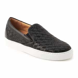 レザーメッシュスリップオンスニーカー（2194015）｜BARNEYS NEW