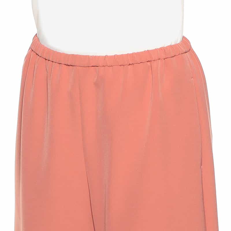 BARNEYS NEW YORK ウォッシャブルイージーワイドパンツ PINK