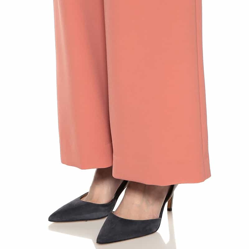 BARNEYS NEW YORK ウォッシャブルイージーワイドパンツ PINK