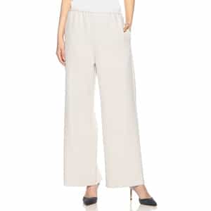 ウォッシャブルイージーワイドパンツ