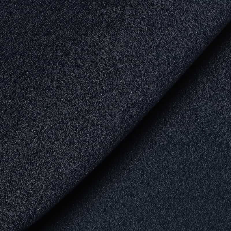 BARNEYS NEW YORK ウォッシャブルサイドポケットタイトスカート NAVY