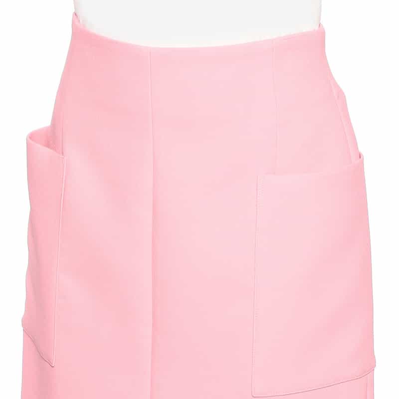 BARNEYS NEW YORK ウォッシャブルサイドポケットタイトスカート PINK