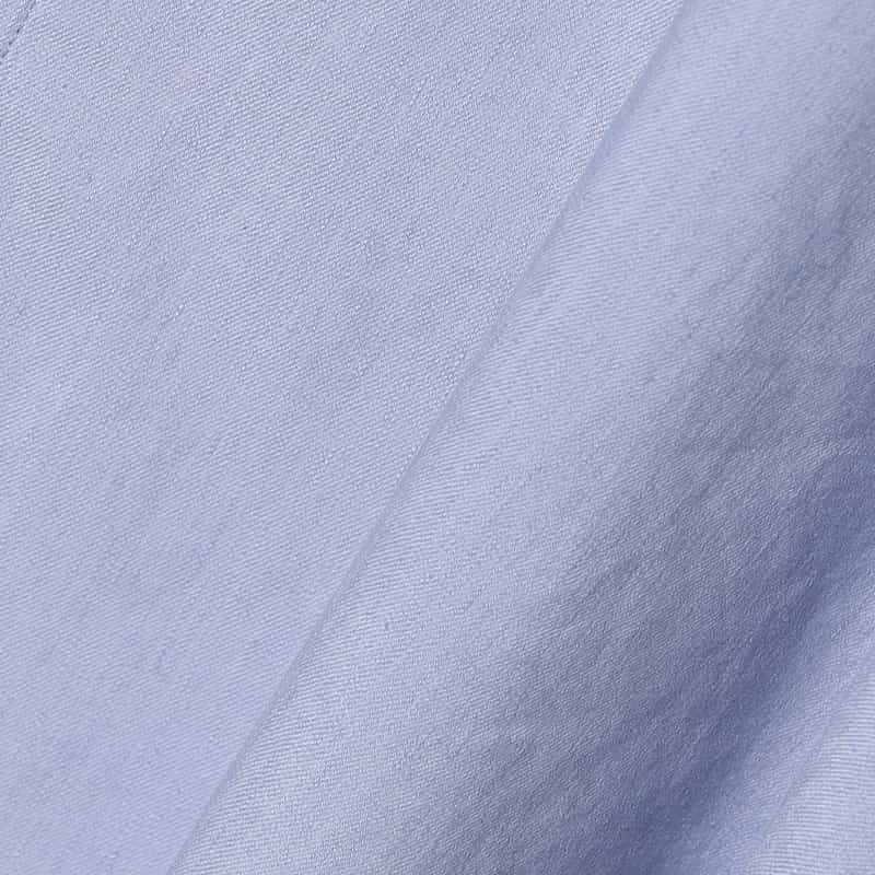 BARNEYS NEW YORK ウォッシャブル フレアミディスカート BLUE