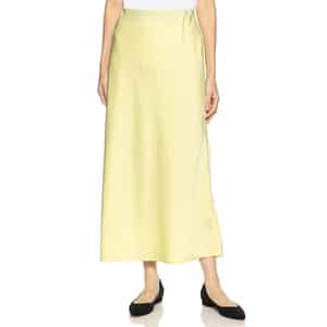 ウォッシャブルサテンマーメイドスカート