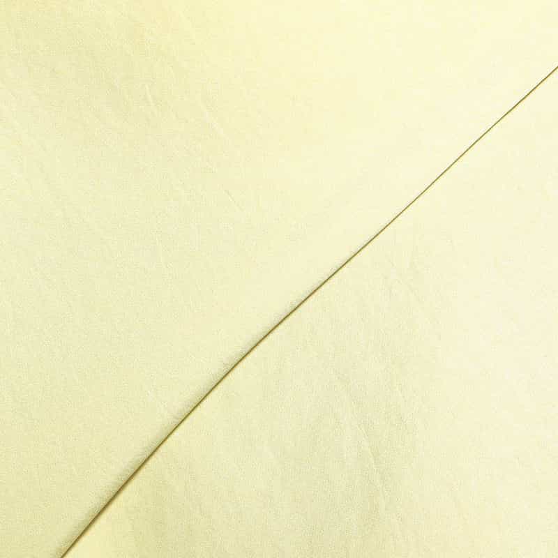 BARNEYS NEW YORK ウォッシャブルサテンマーメイドスカート LIGHT YELLOW