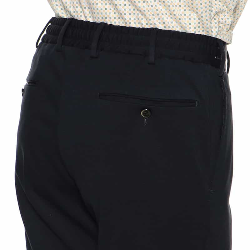 PT TORINO ドレスライクストレッチジョガーパンツ NAVY