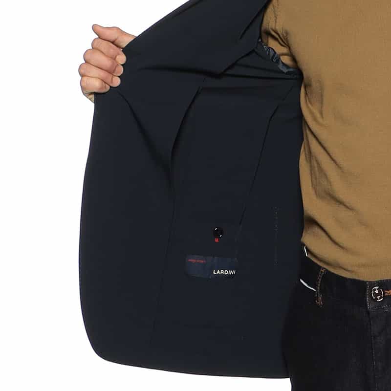 LARDINI セットアップジャージージャケット NAVY