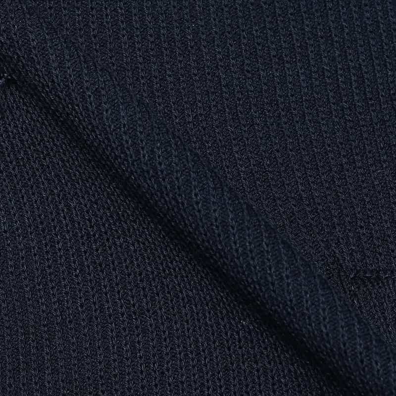 LARDINI コットンニットジャケット NAVY