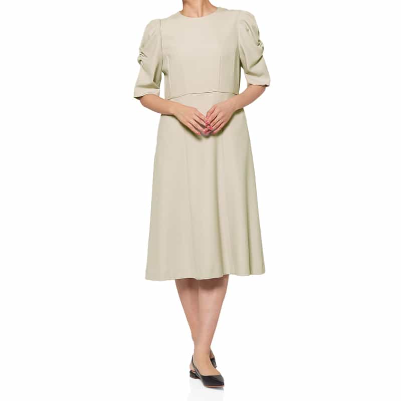 ボリュームスリーブ ドレス