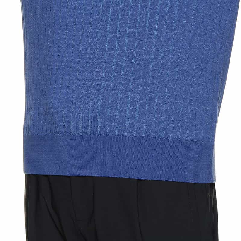 BARNEYS NEW YORK クルーネックニットプルオーバー BLUE